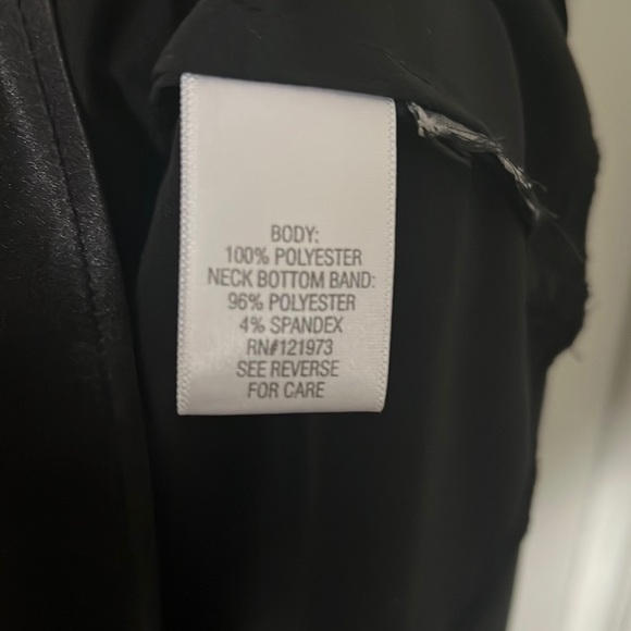 VERA WANG Knee-length black dress sz 4 - Picture 7 of 8